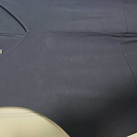 Elegant Navy Blue Sleeveless Maxi Dress. - Picture 2 of 8